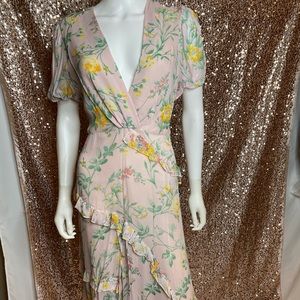 GORGEOUS PINK SPRING ZARA DRESS